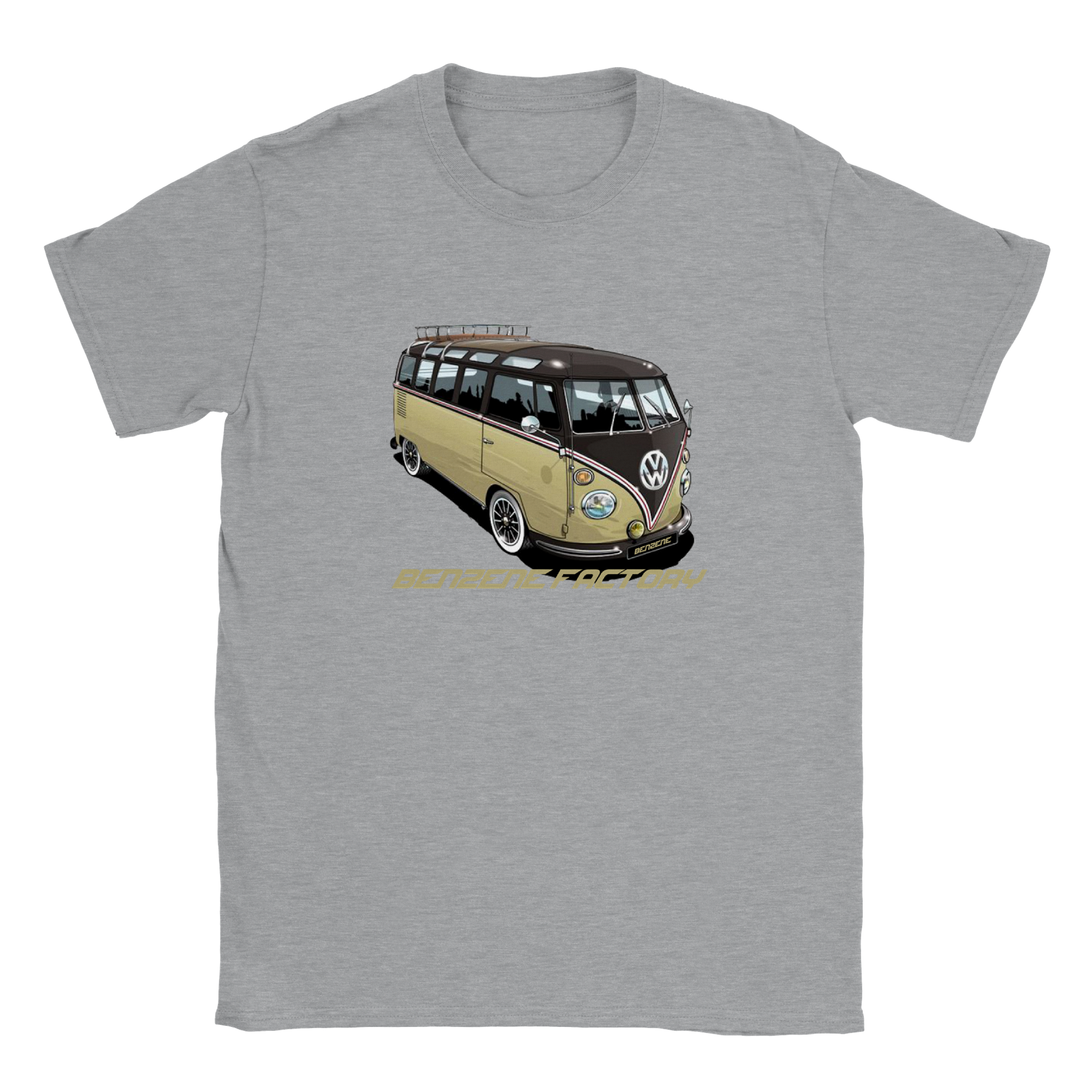T-shirt VW T1 Yellblack