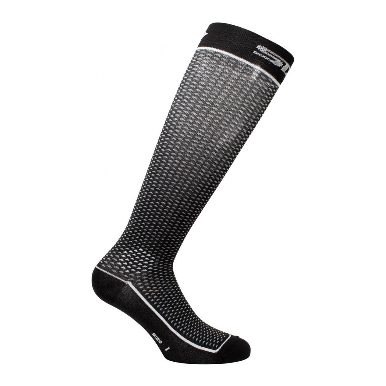 Calza Lunga Termica In Breathfit Socks Sixs Black Carbon