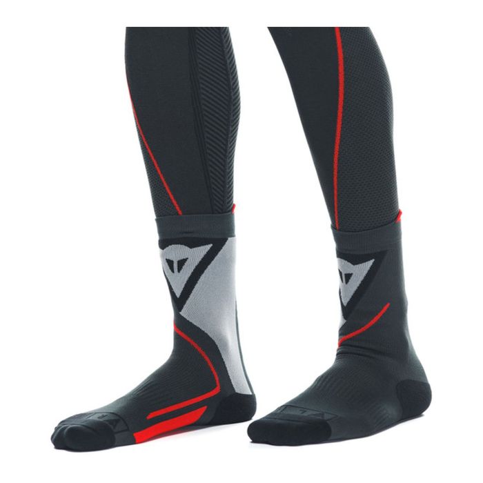 Calze Termiche Dainese Thermo Mid Black/red