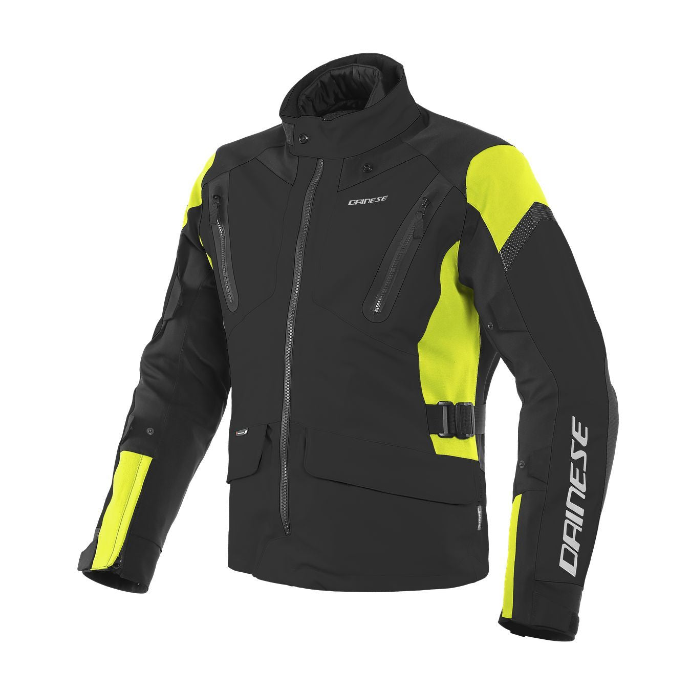 Giacca D-dry Dainese Tonale Black/fluo-yellow/bl
