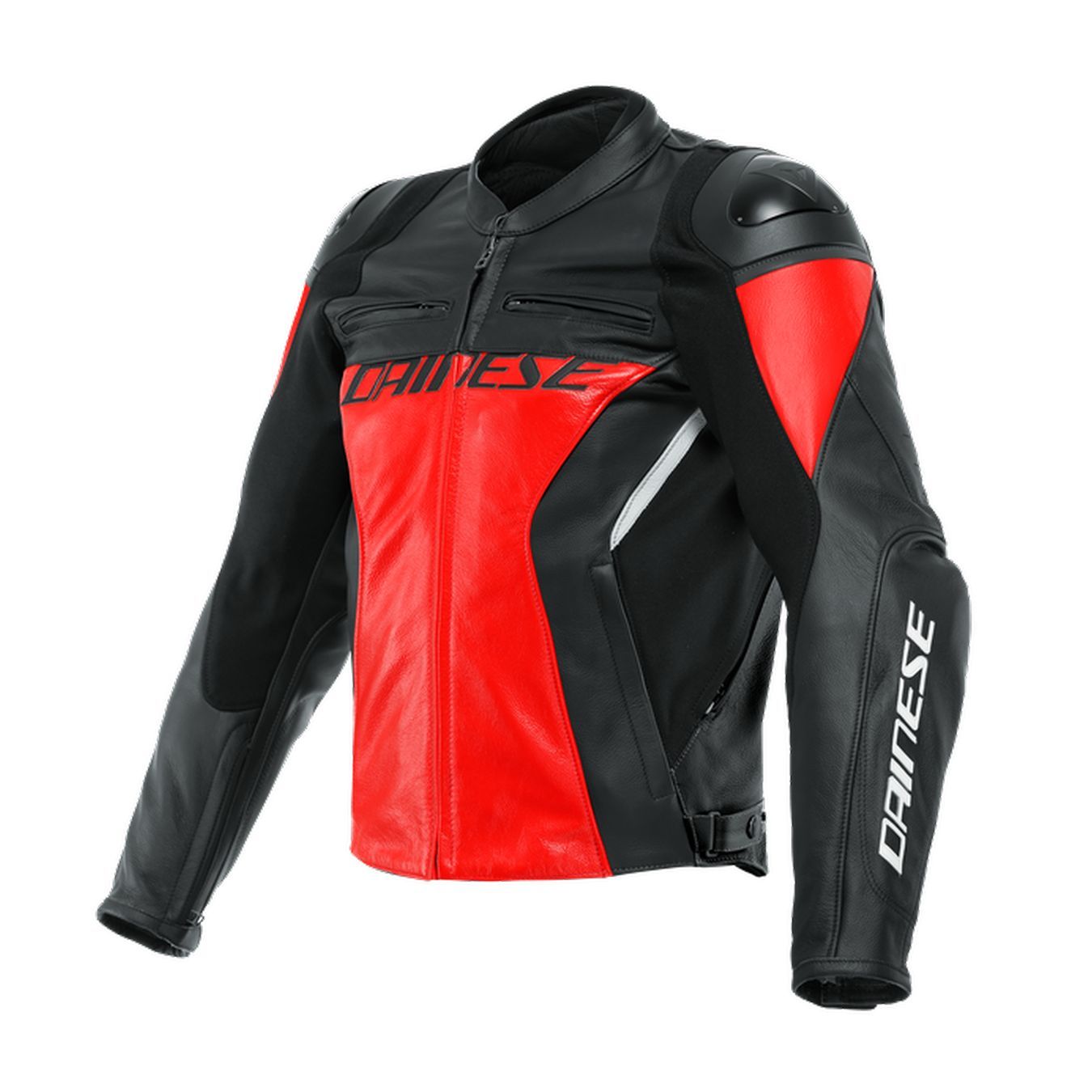 Giacca In Pelle Dainese Racing 4 Lava-red/black